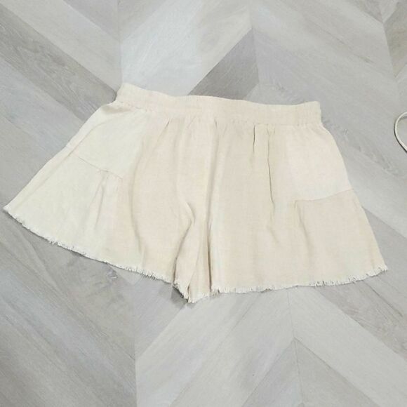 ✨️Umgee Woman's Linen Blend Shorts,  NWT,  Size 1Xl✨️ - Picture 5 of 5